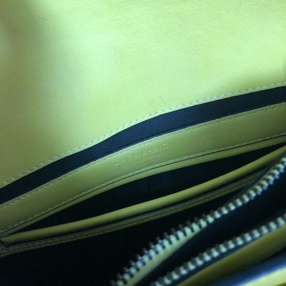 Zara Bags Zara Yellow Crossbody Bag Poshmark